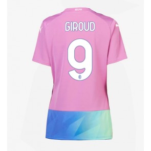 AC Milan Olivier Giroud #9 Tredje trøje Dame 2023-24 Kort ærmer